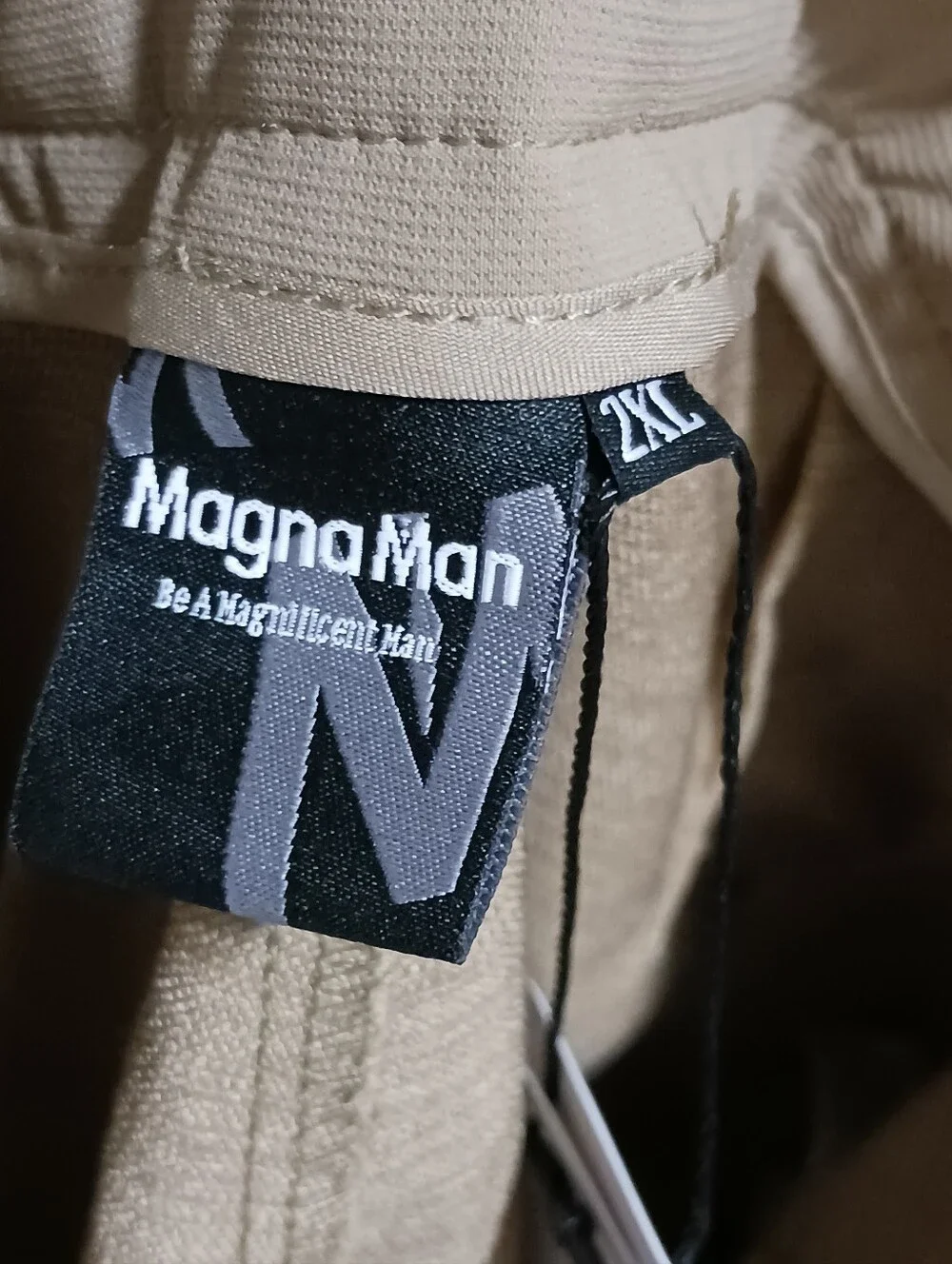 MagnaMan Men's Tactical Ripstop Cargo Pants Sz 2XL Drk Khaki Yellow NWT